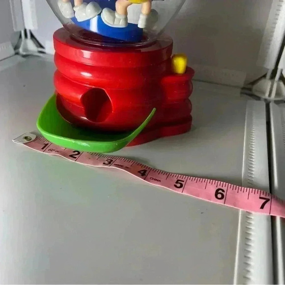 1991 Vintage M&M's Candy Dispenser Gumball Machine Style 9" - Picture 7 of 8
